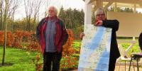 Langelands Sti-Venner præsenterer vandrekort over Langeland