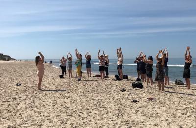 Mindfulness på stranden